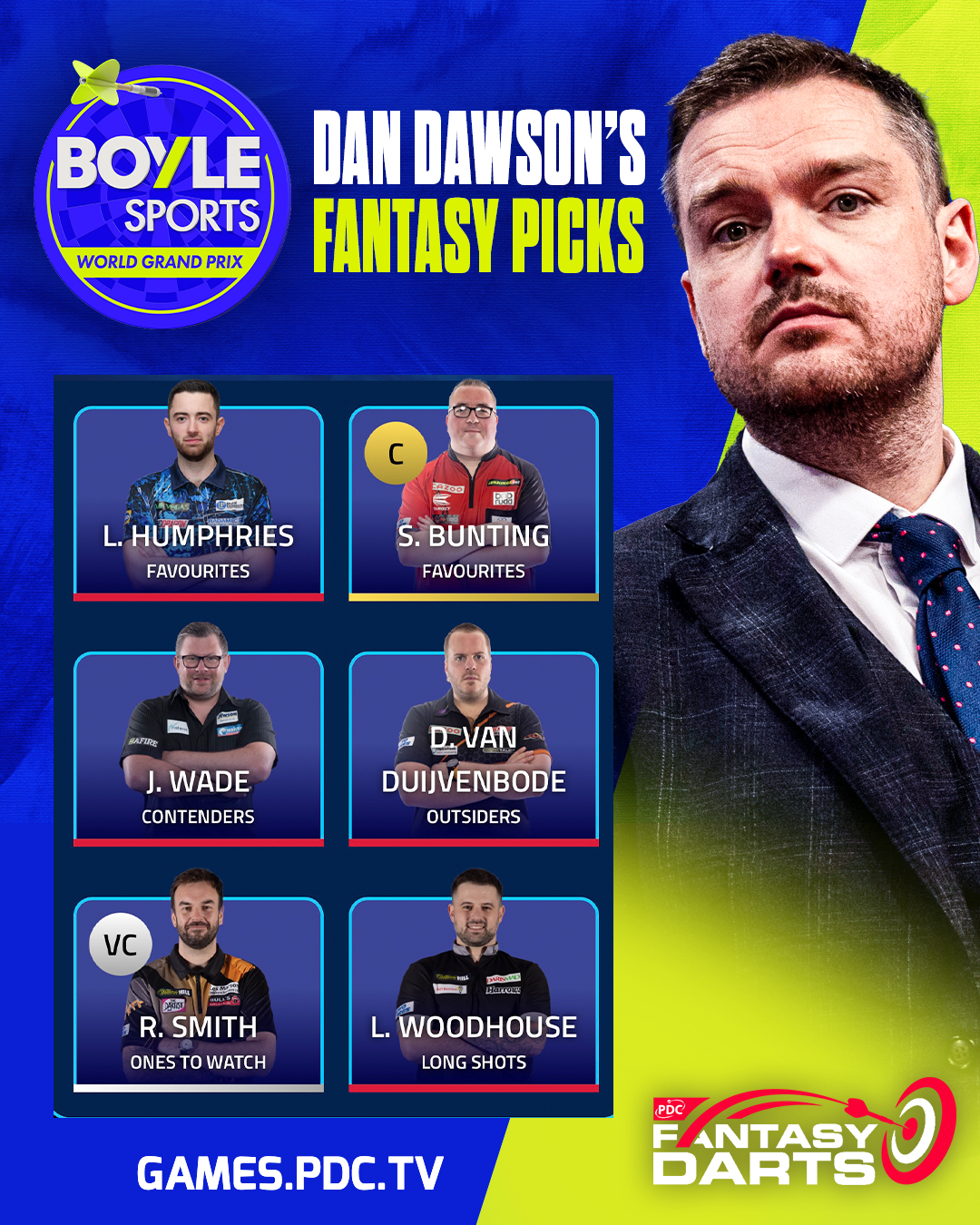 PDC Fantasy Darts