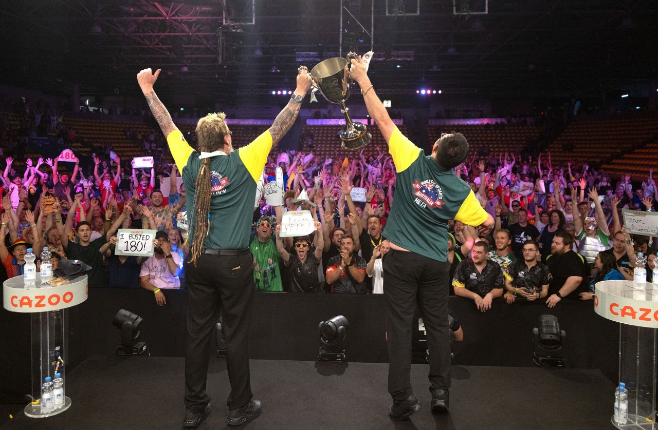 Whitlock and Heta lift the title in front of the German fans in Frankfurt