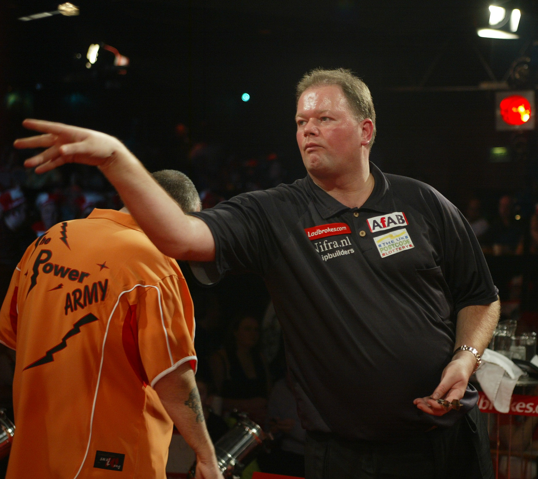 Raymond van Barneveld, Phil Taylor (Lawrence Lustig, PDC)