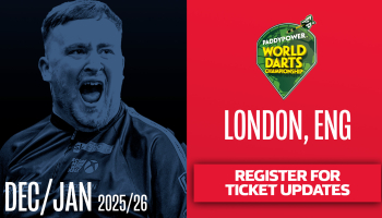 World Darts Championship Tickets 