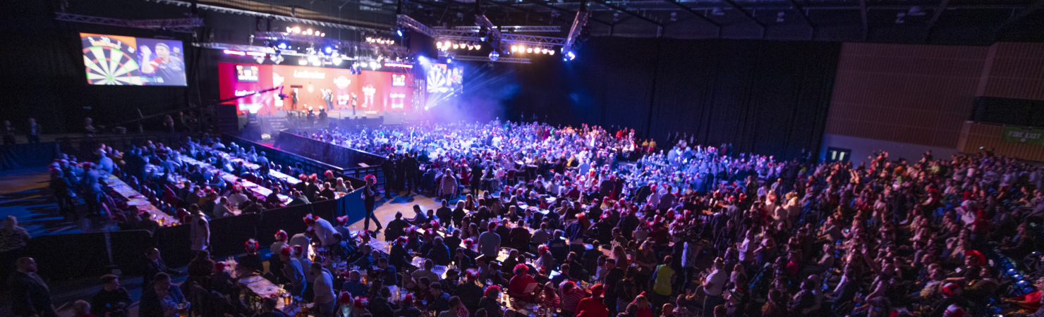 Ladbrokes Masters general view (Lawrence Lustig, PDC)