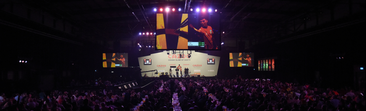 Cazoo Grand Slam of Darts general view