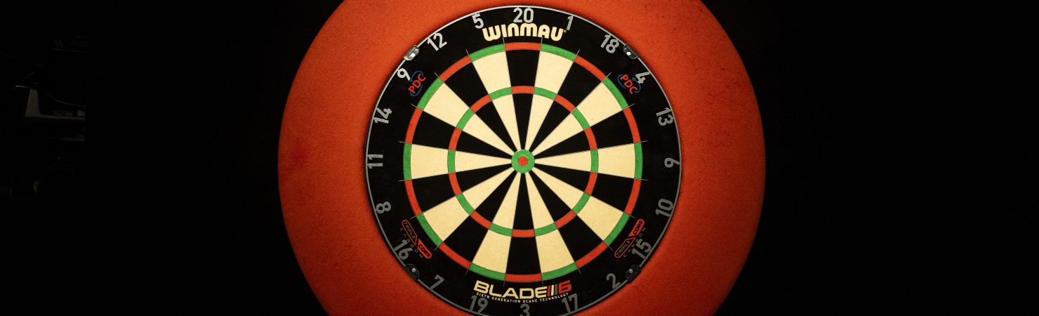 PDC dartboard