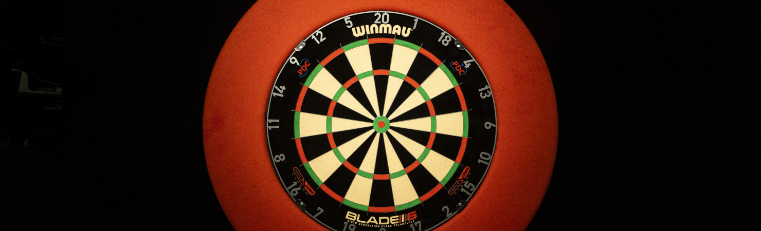 PDC dartboard