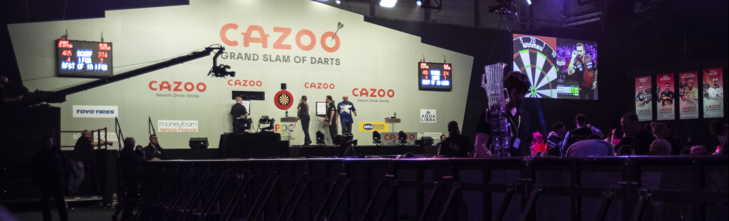 Grand Slam of Darts general view