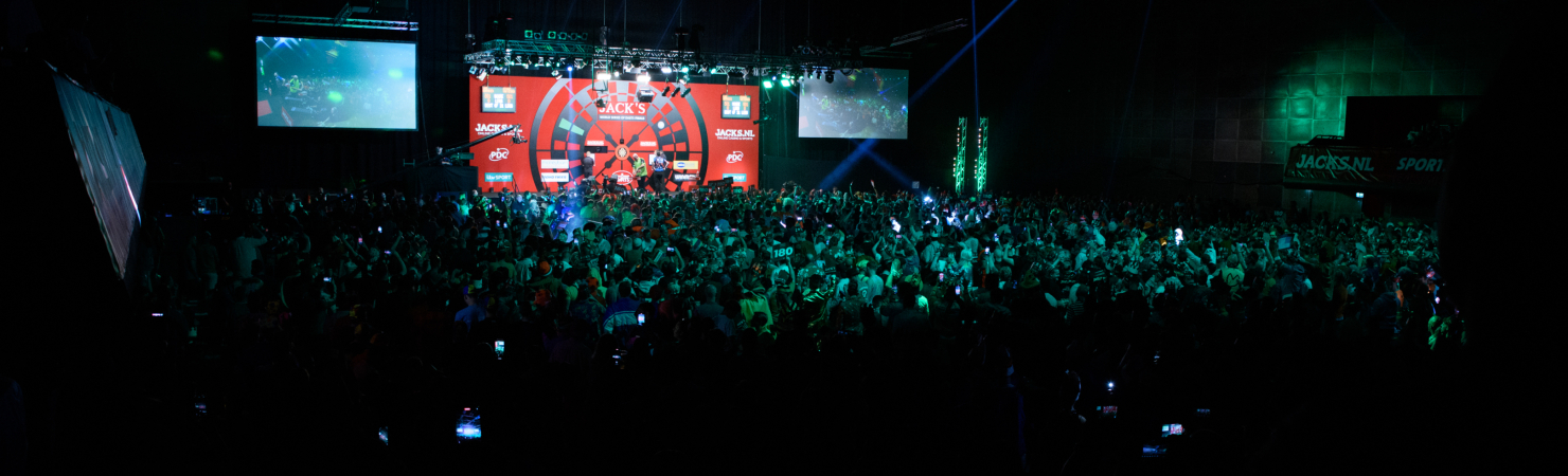 World Series of Darts Finals general view