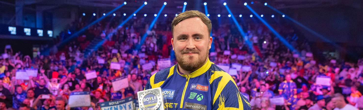 Luke Littler (Simon O'Connor/PDC)