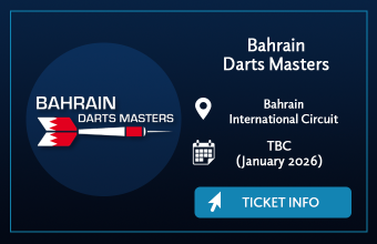 Bahrain Darts Masters ticket info