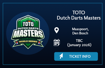 Dutch Darts Masters ticket info