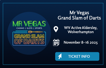 Grand Slam of Darts ticket information