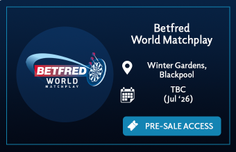 World Matchplay ticket info