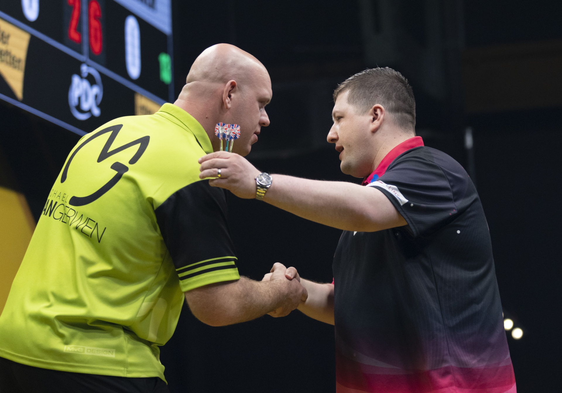 Michael van Gerwen & Keegan Brown