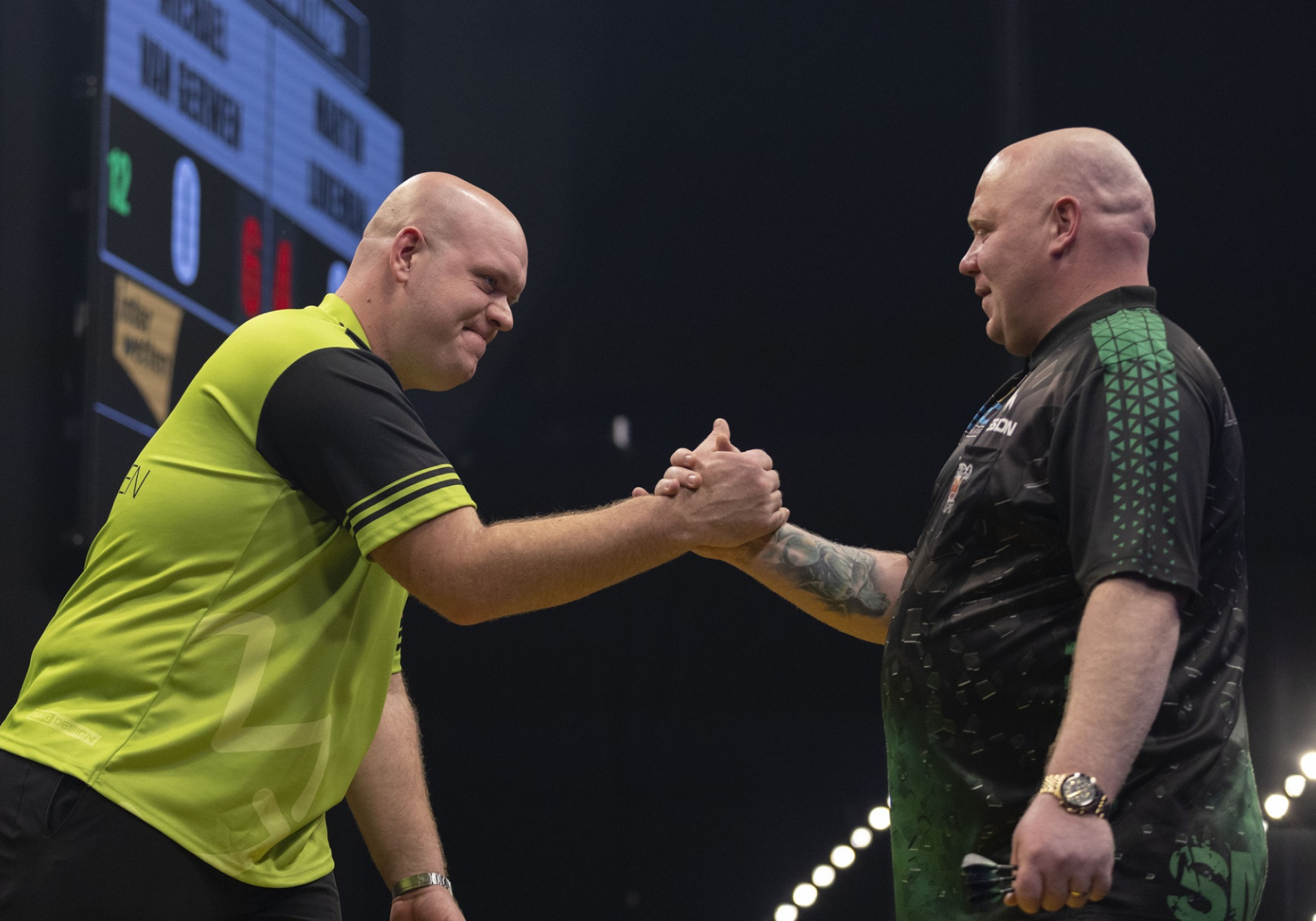 Michael van Gerwen & Martin Lukeman