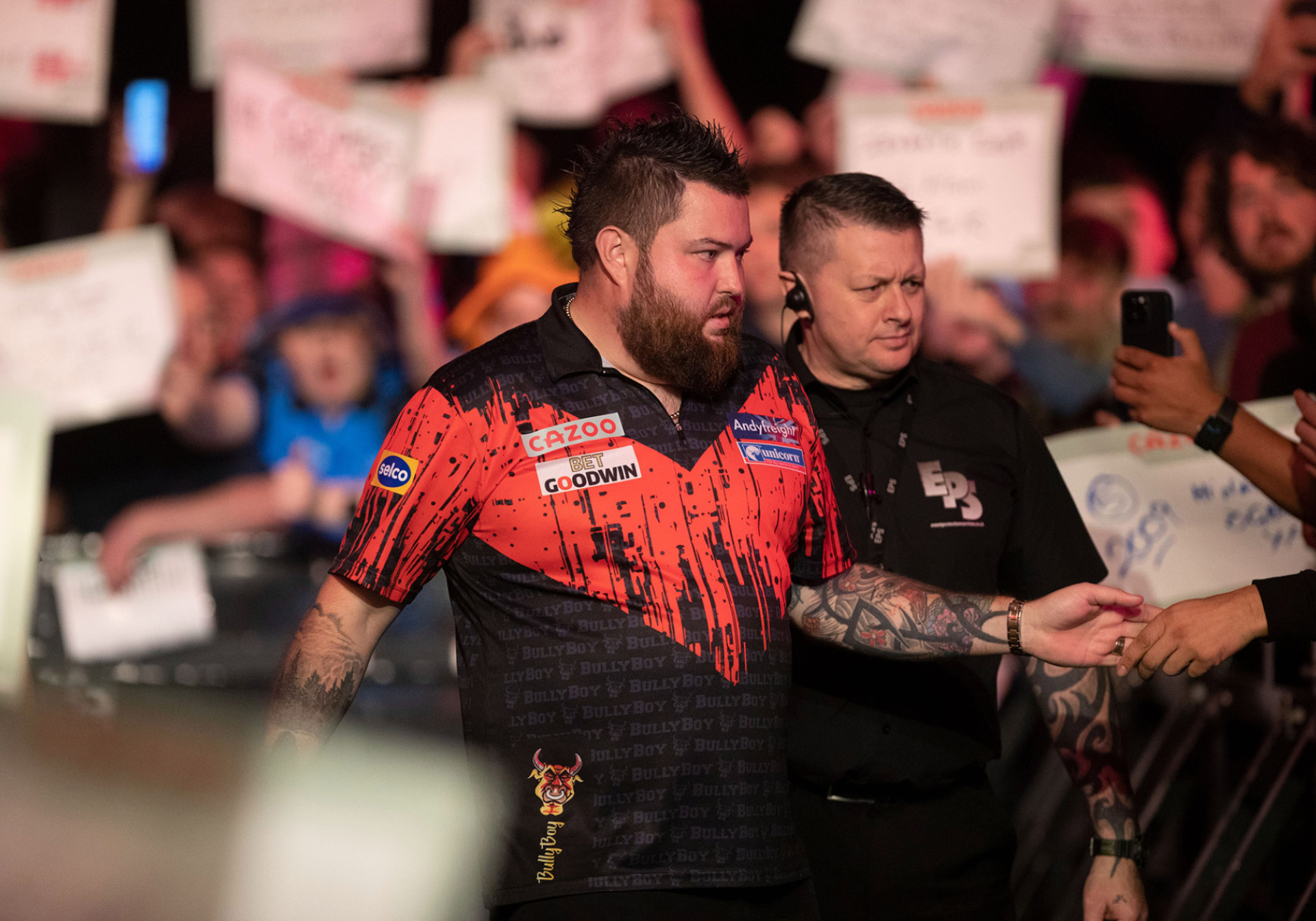 Nathan Aspinall v Michael Smith (Taylor Lanning/PDC)