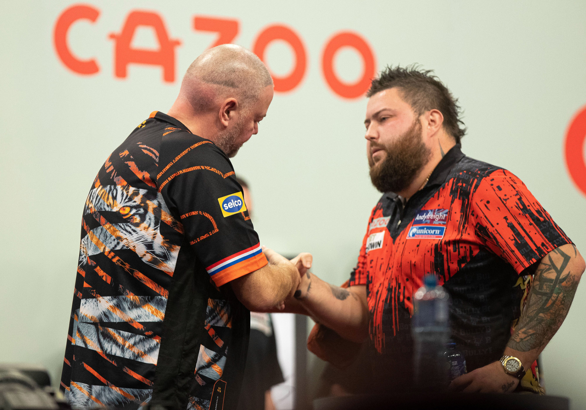 Van Barneveld & Smith (Taylor Lanning/PDC)