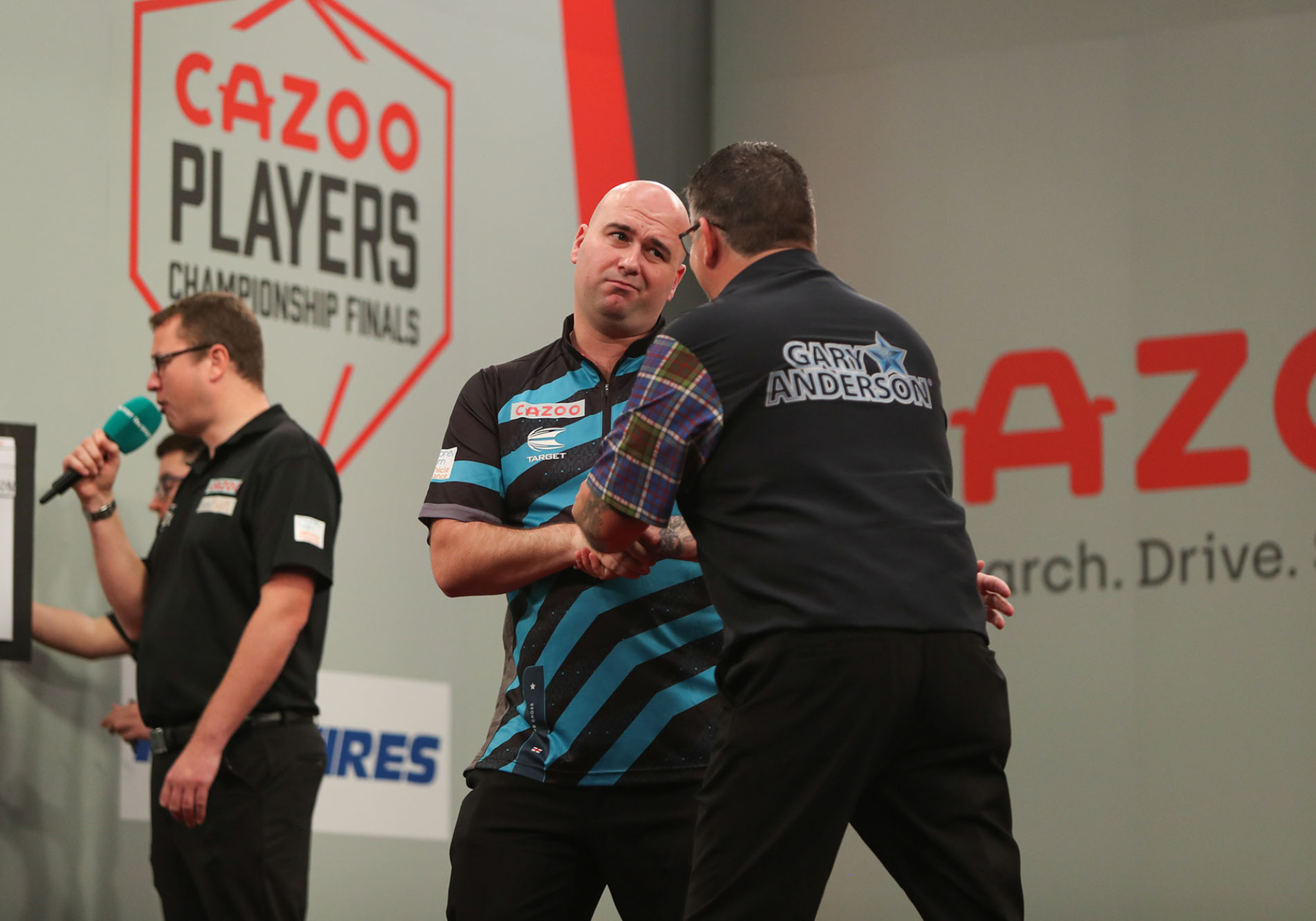 Rob Cross & Gary Anderson (Kieran Cleeves/PDC)