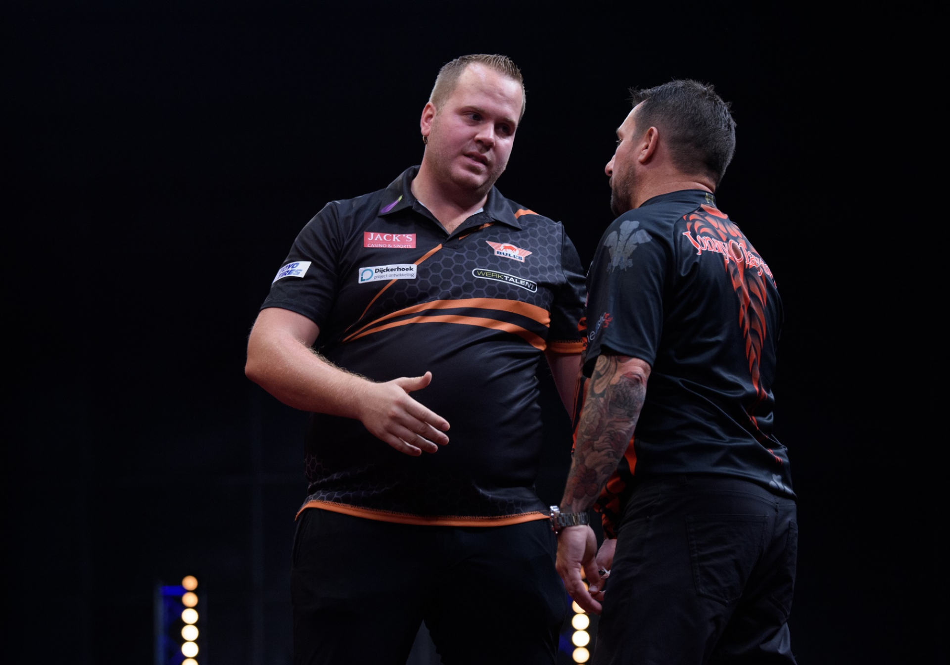 Price edges out Van Duijvenbode to win Jack's World Series of Darts ...