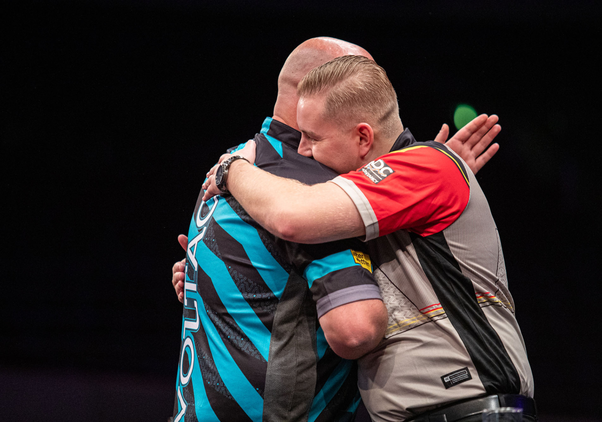 Rob Cross & Dimitri Van den Bergh (Jonas Hunold/PDC)