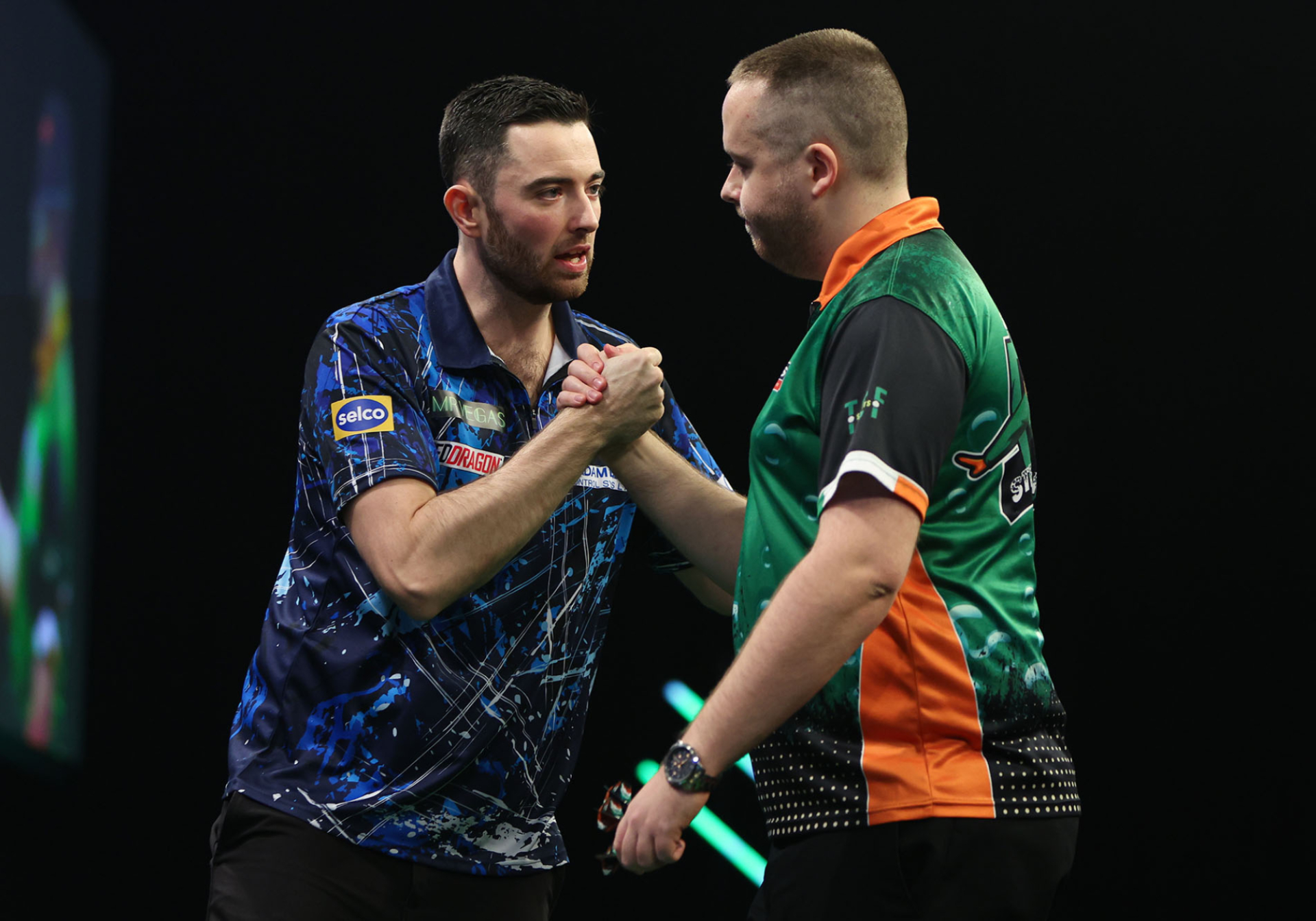 Luke Humphries & Steve Lennon (Kieran Cleeves/PDC)