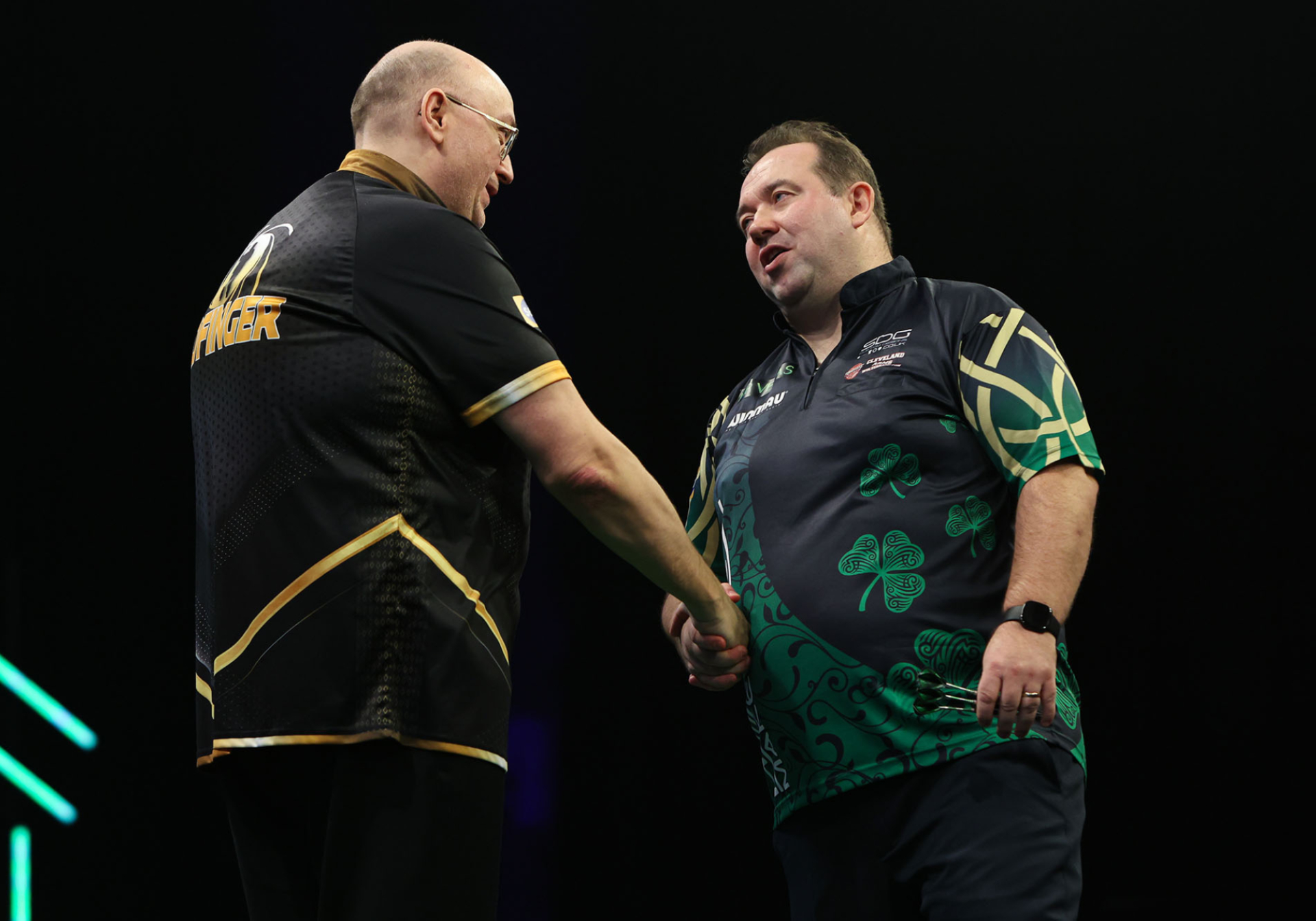 Andrew Gilding & Brendan Dolan (Kieran Cleeves/PDC)