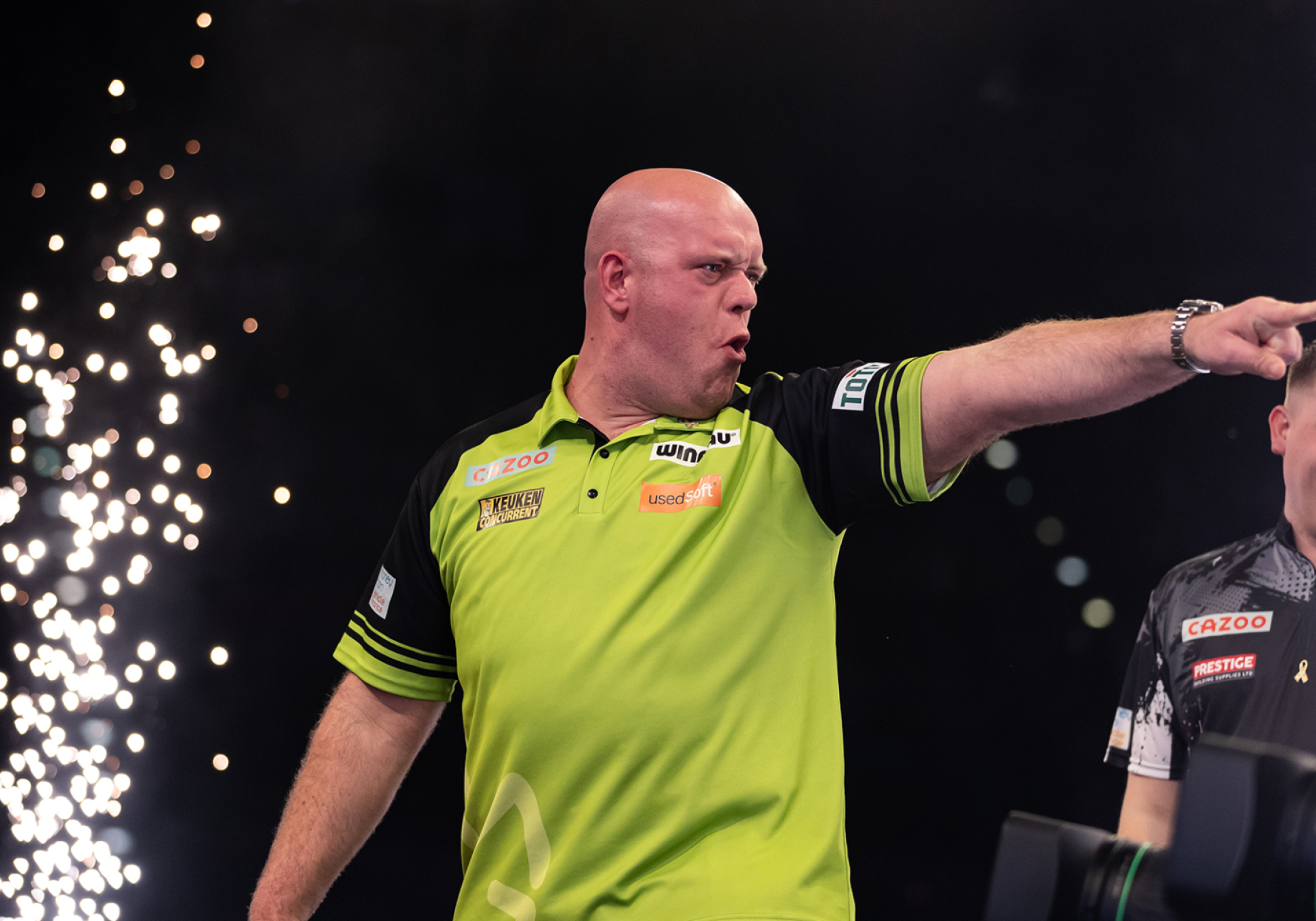 Van Gerwen & Dobey (Steven Paston/PDC)