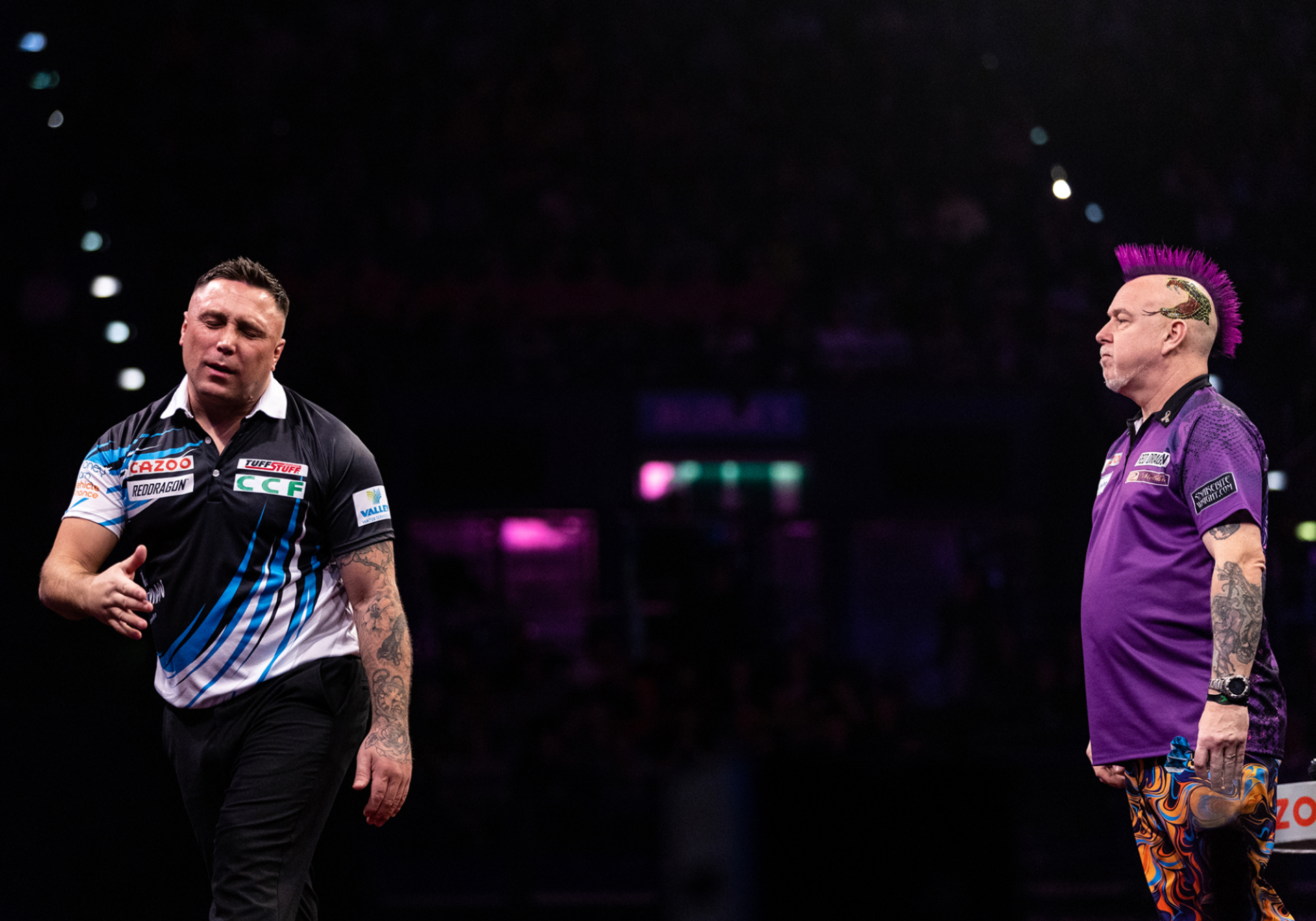 Gerwyn Price & Wright (Steven Paston/PDC)