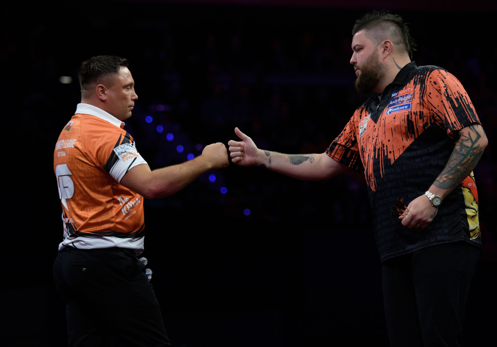 Gerwyn Price & Michael Smith (Kelly Deckers/PDC)