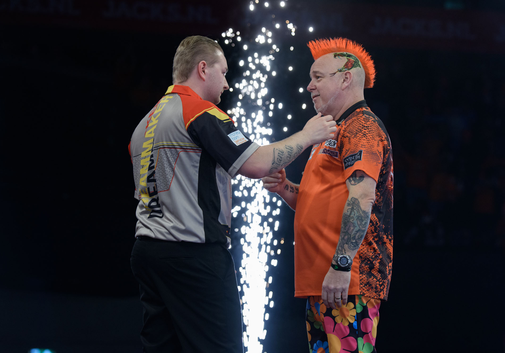Van den Bergh & Wright (Kelly Deckers/PDC)