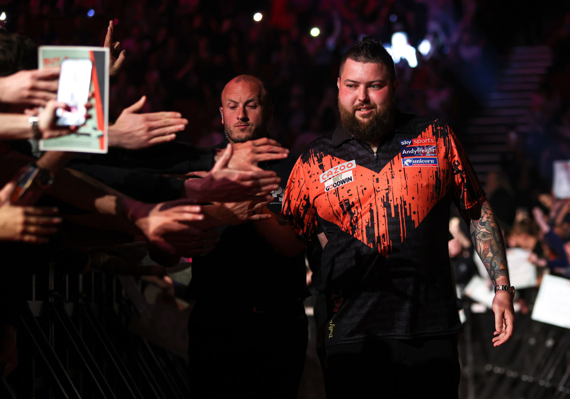 Michael Smith (Kieran Cleeves/PDC)