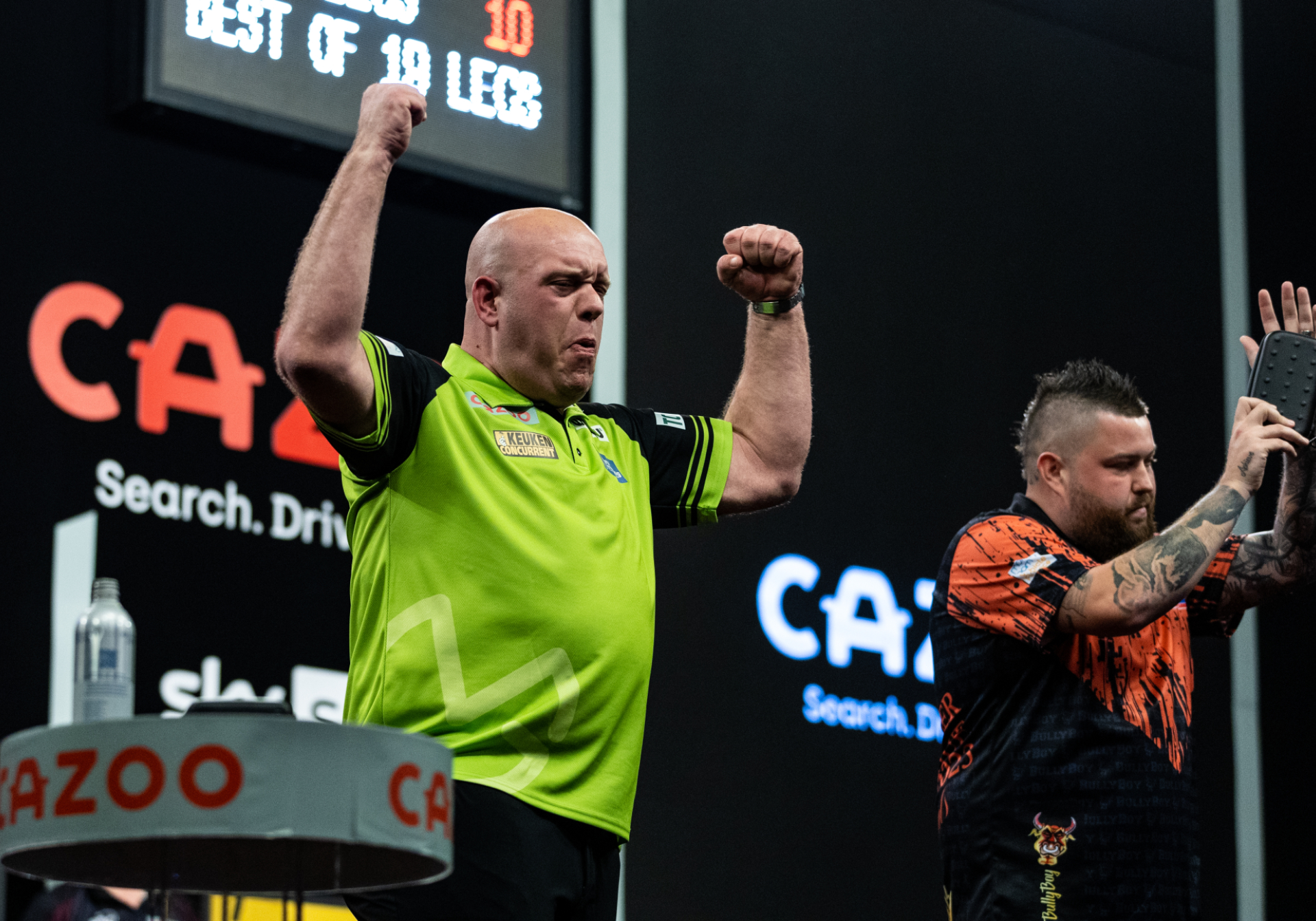 Van Gerwen & Smith (Steven Paston/PDC)