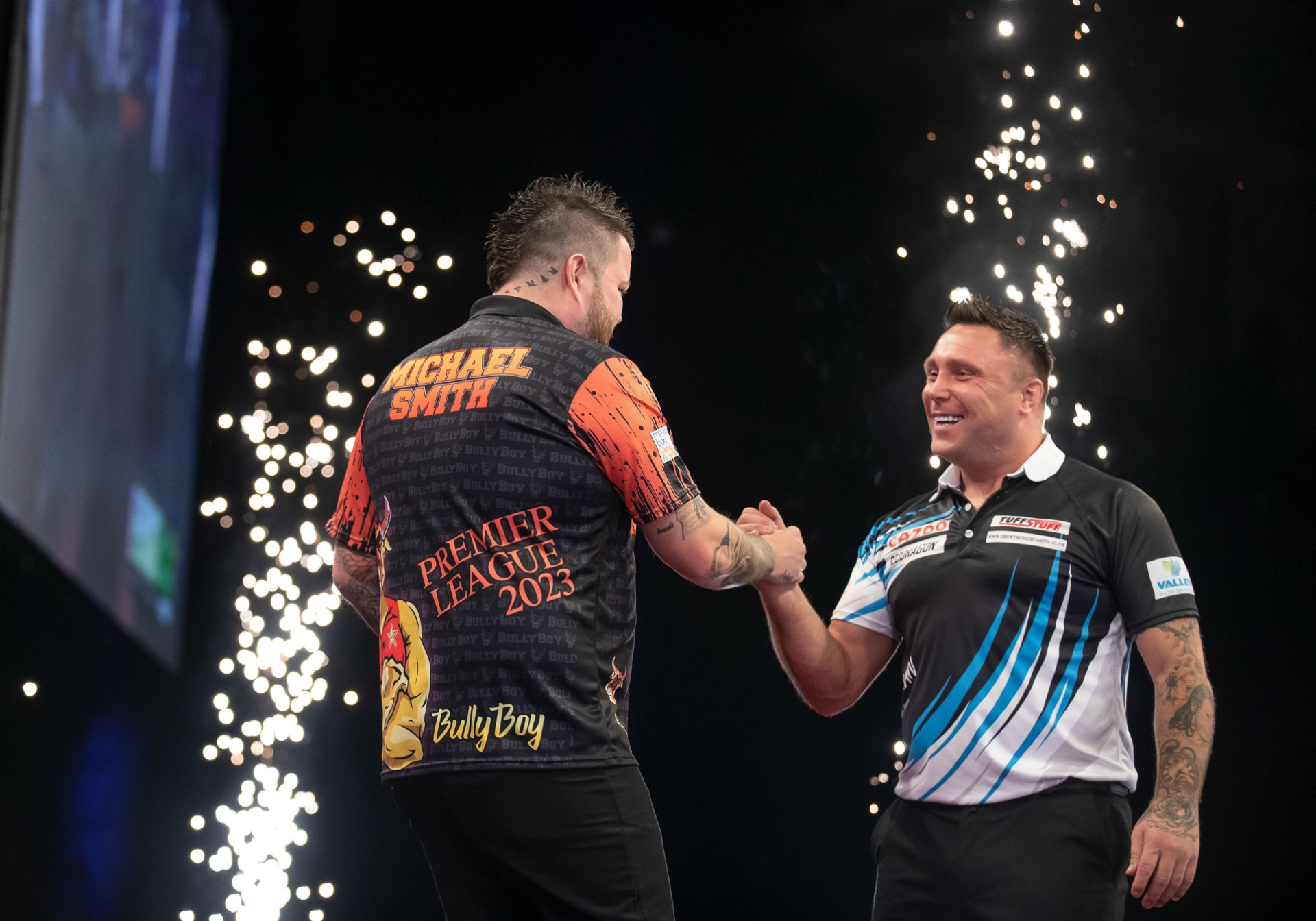 Michael Smith and Gerwyn Price