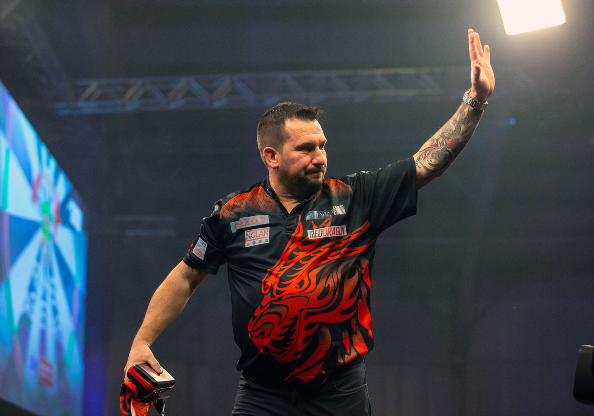 Jonny Clayton (Simon O'Connor/PDC)