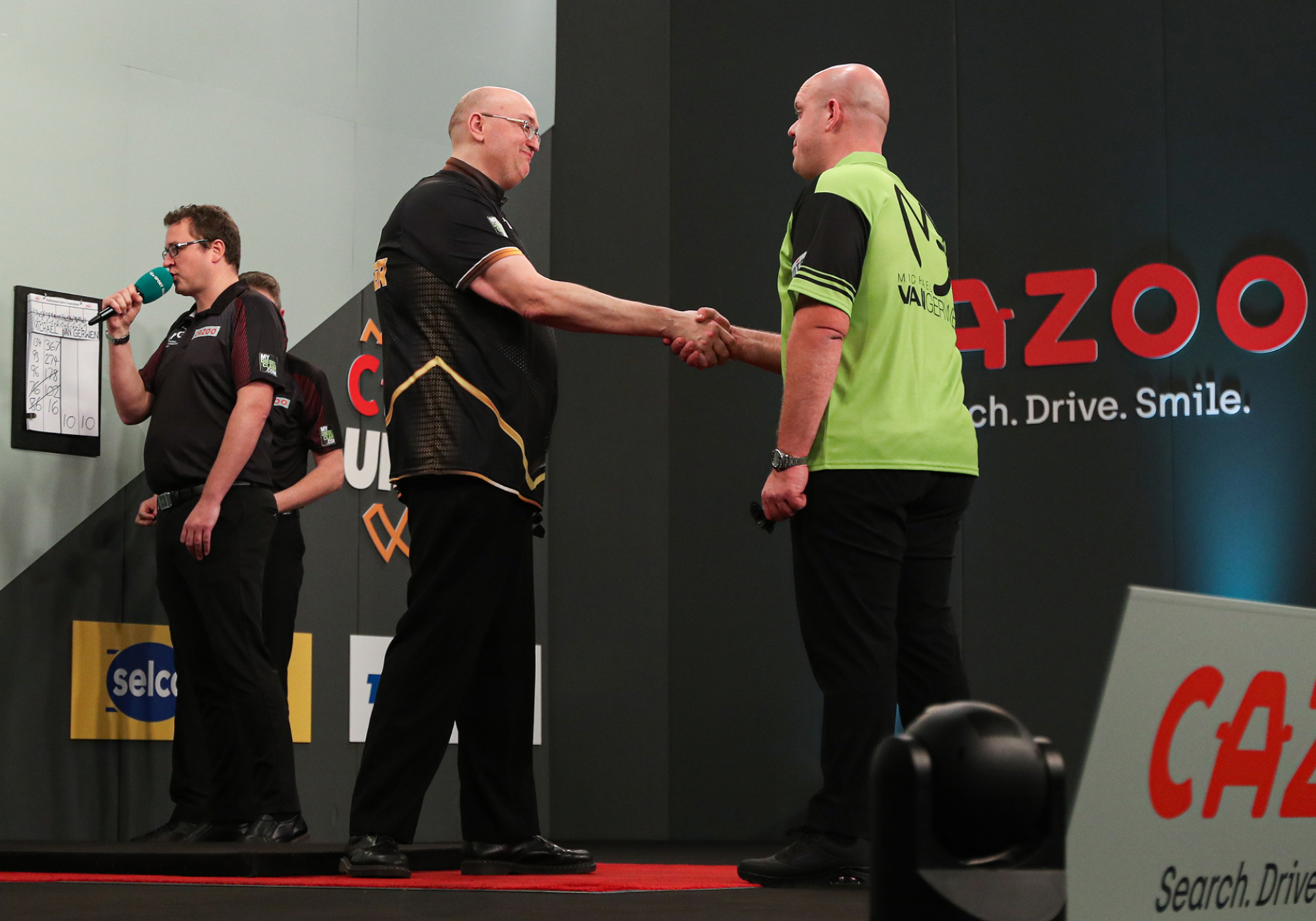 Gilding & Van Gerwen (Kieran Cleeves/PDC)