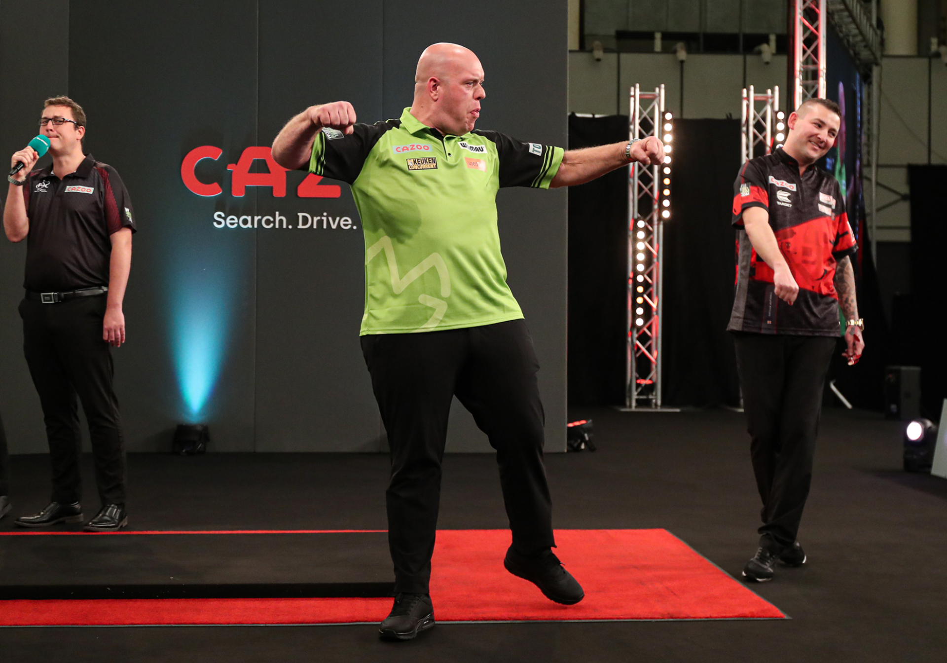 Van Gerwen & Aspinall (Kieran Cleeves/PDC)