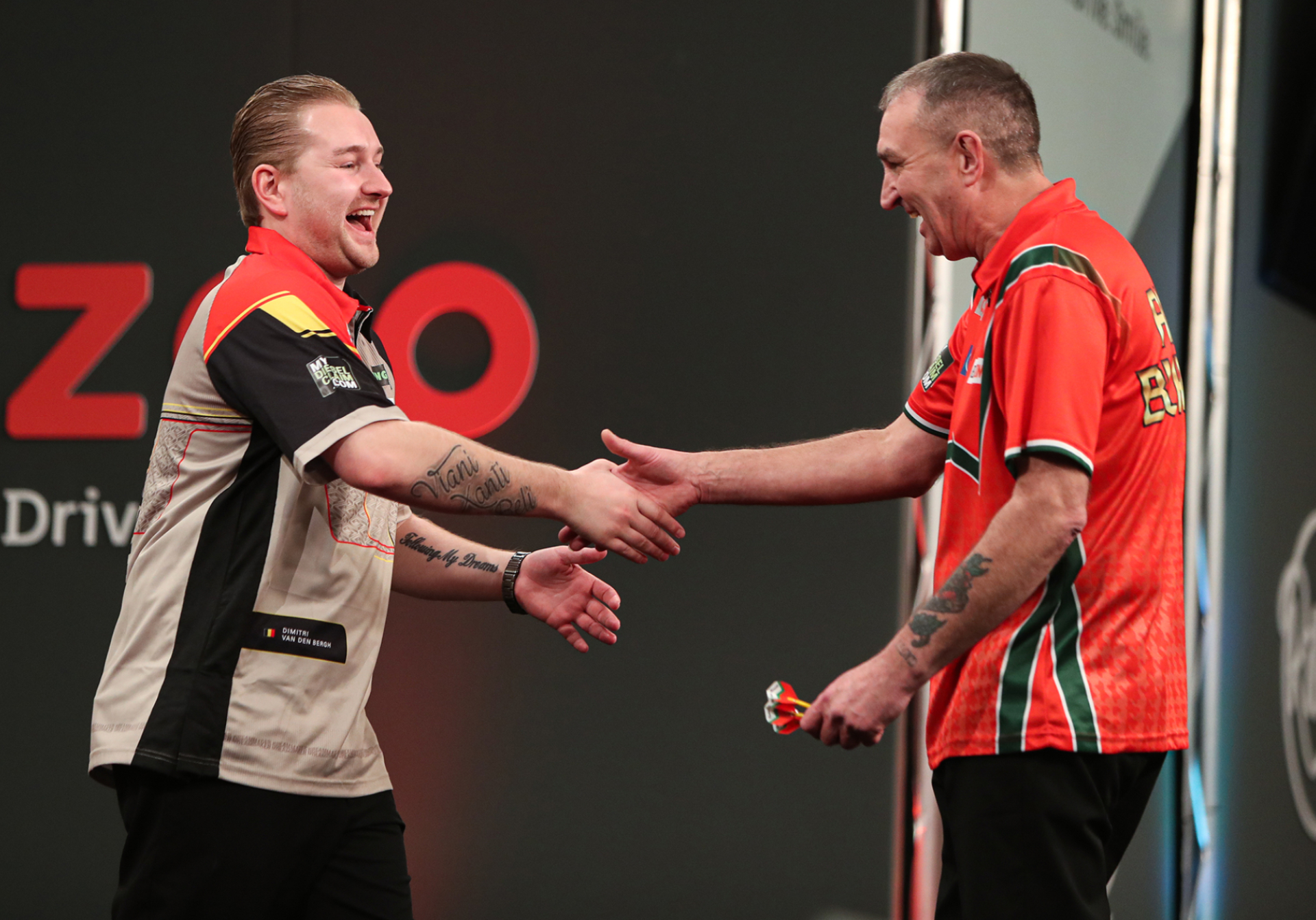 Van den Bergh & Burnett (Kieran Cleeves/PDC)