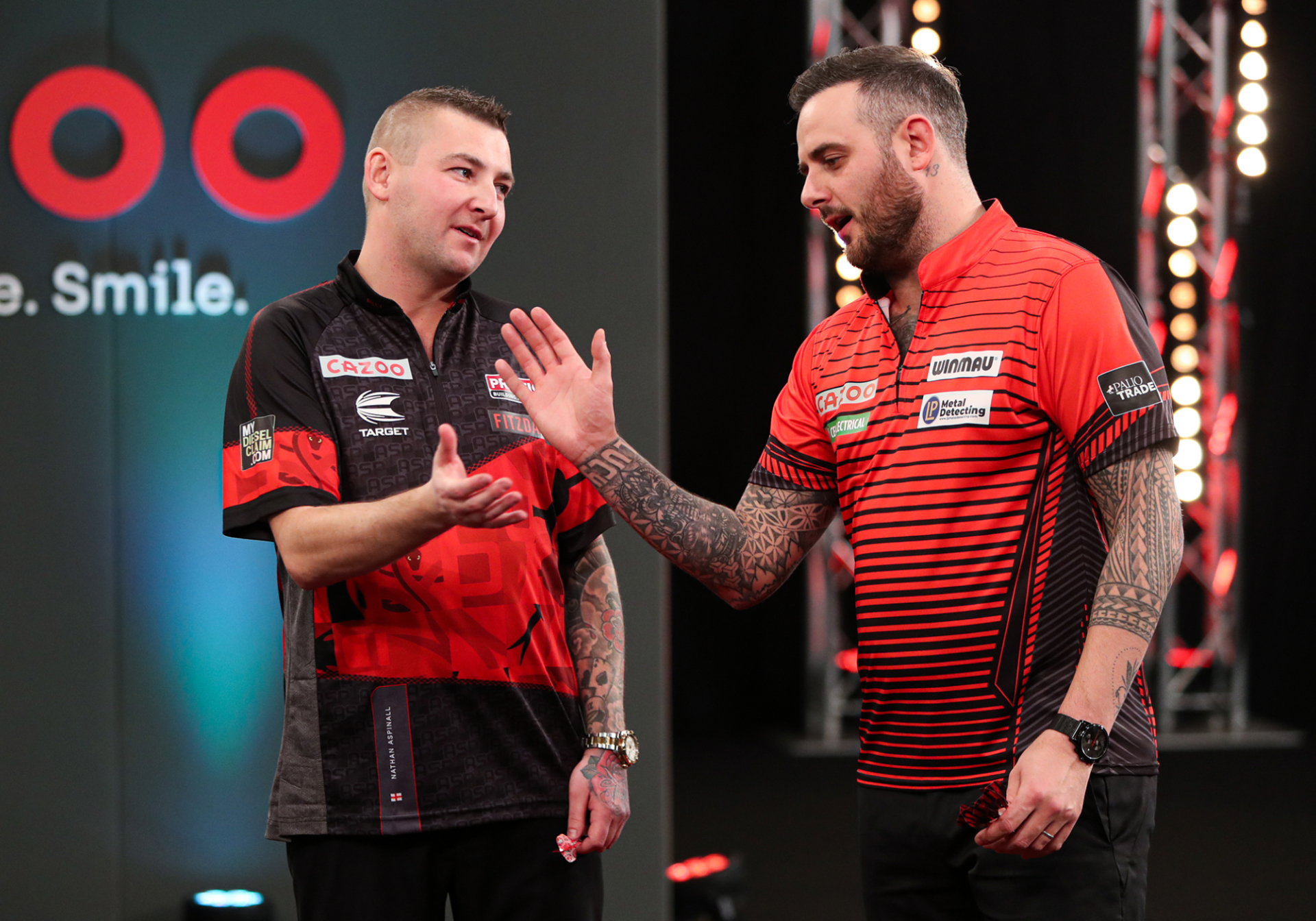 Nathan Aspinall & Joe Cullen (Kieran Cleeves/PDC)