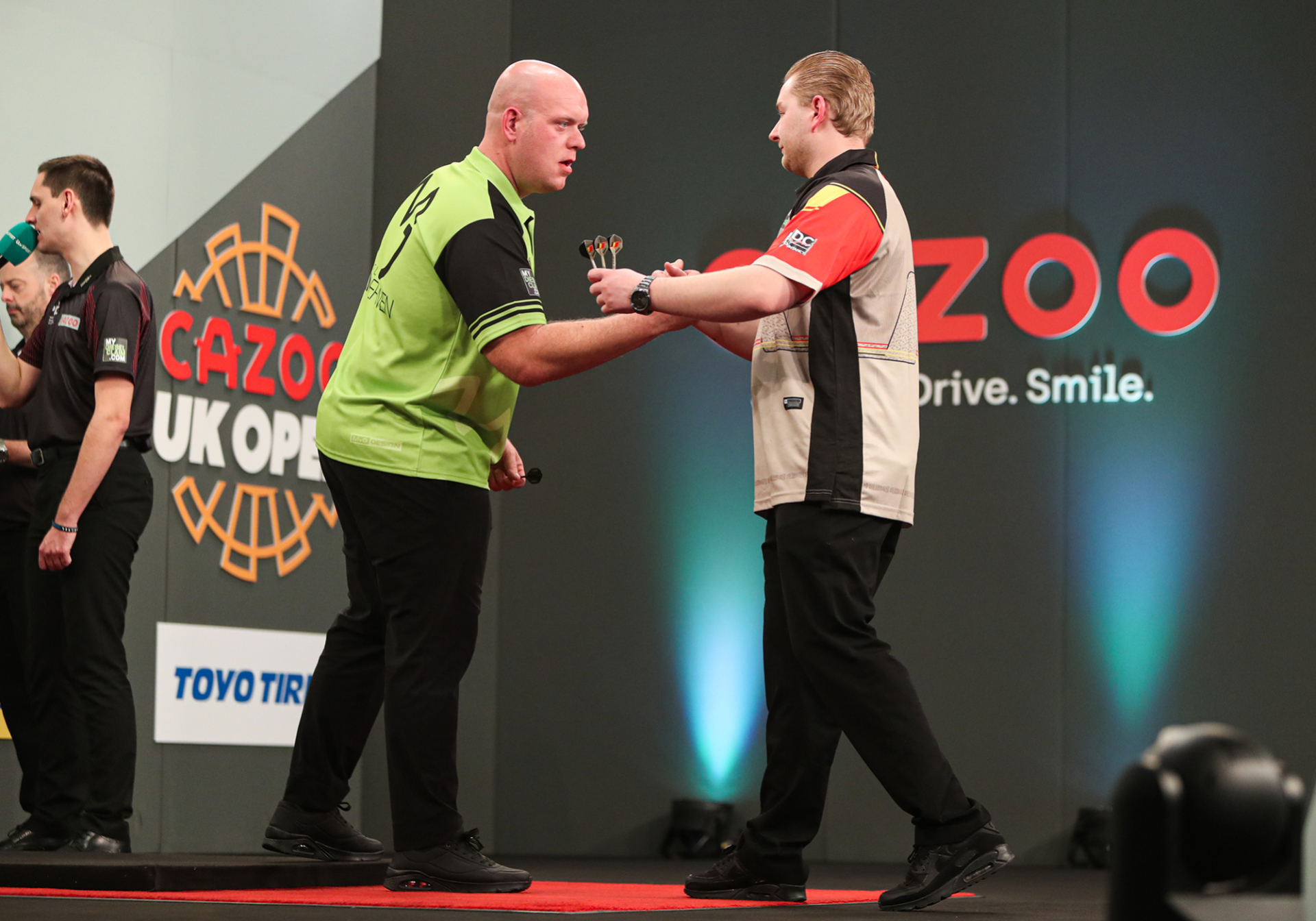 Van Gerwen & Van den Bergh (Kieran Cleeves/PDC)