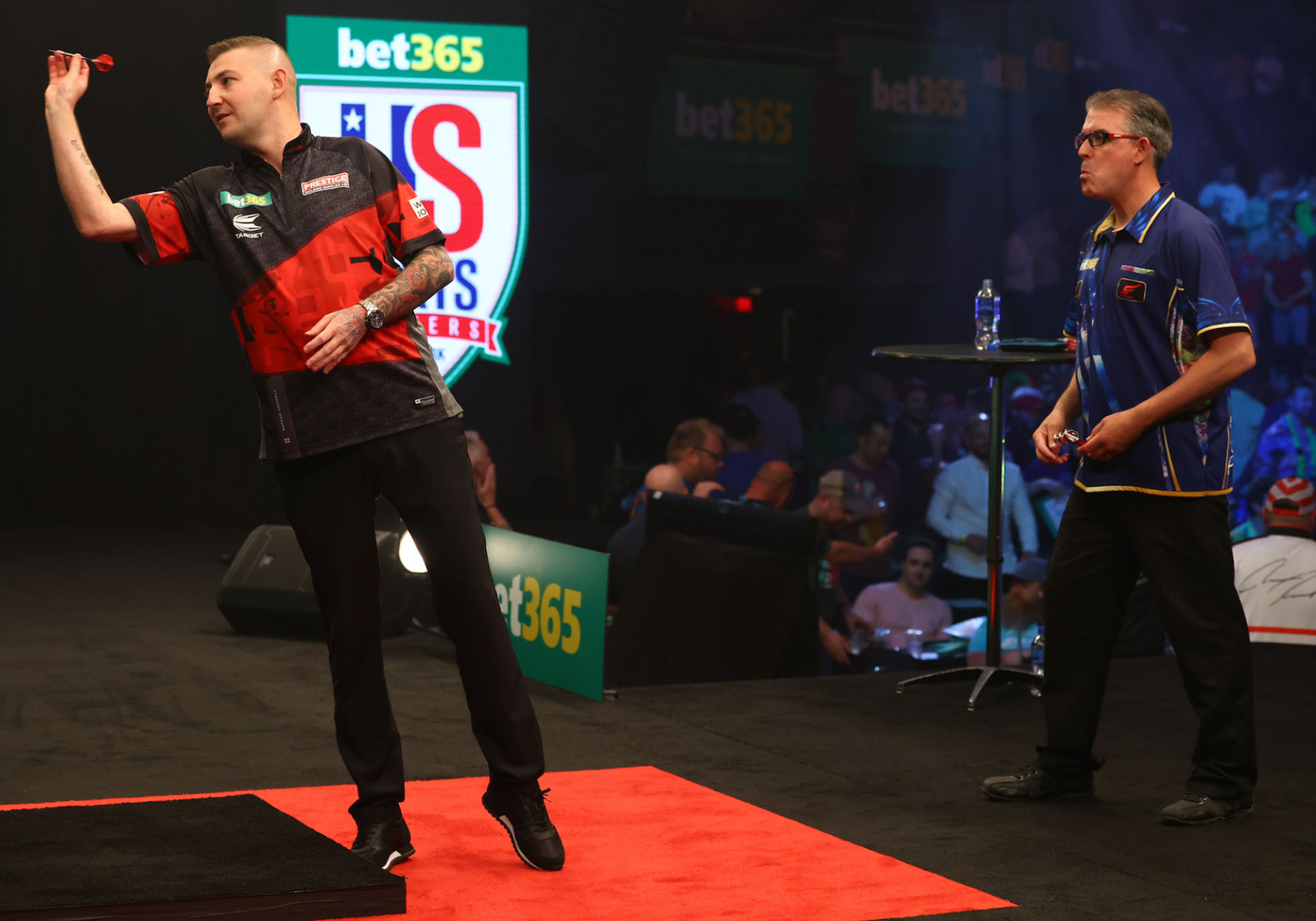 Nathan Aspinall & Jeff Smith (Ed Mulholland/PDC)