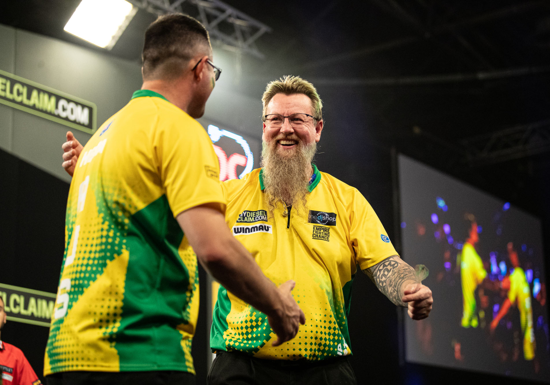 Team Australia (Jonas Hunold/PDC)