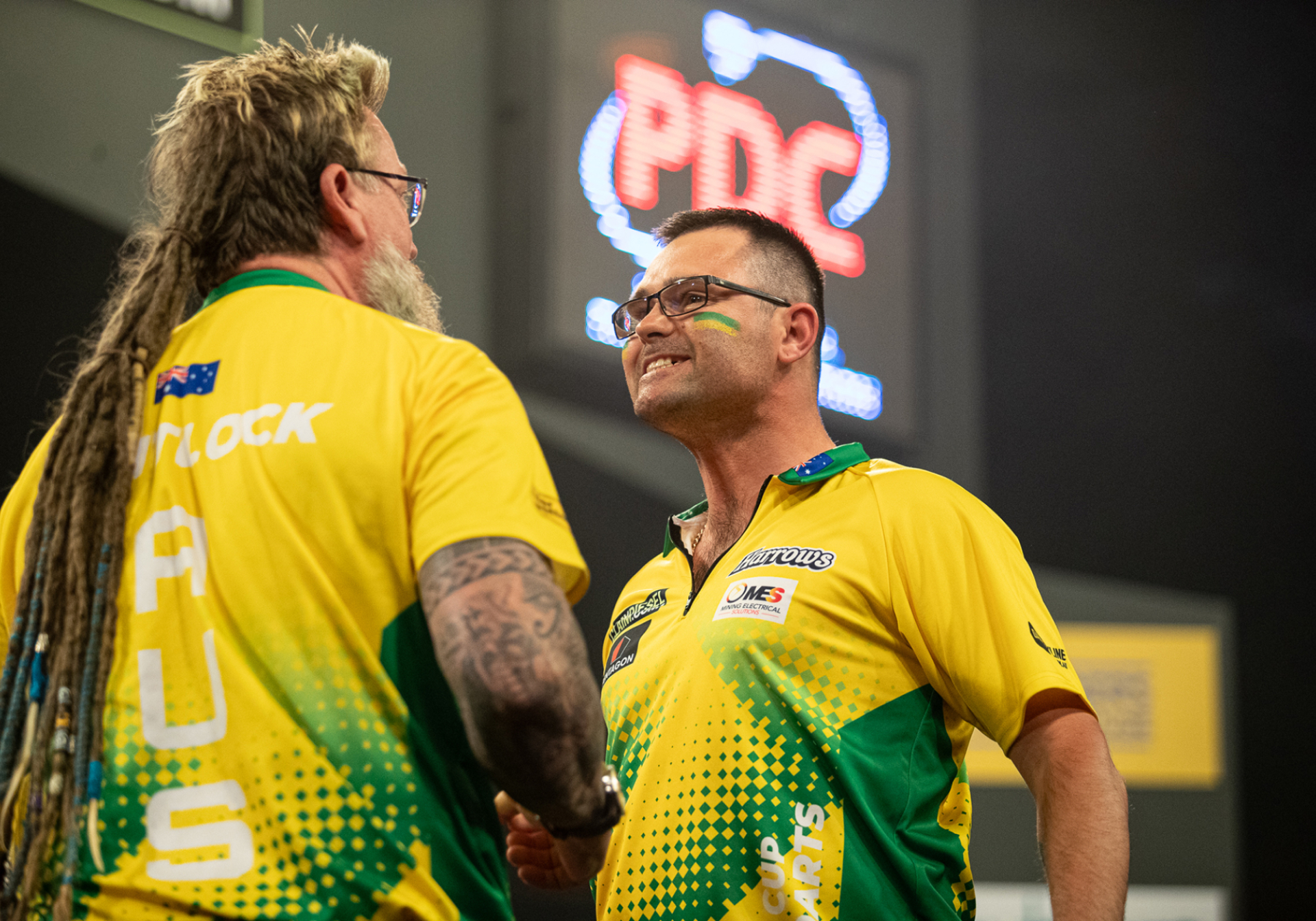 Team Australia (Jonas Hunold/PDC)