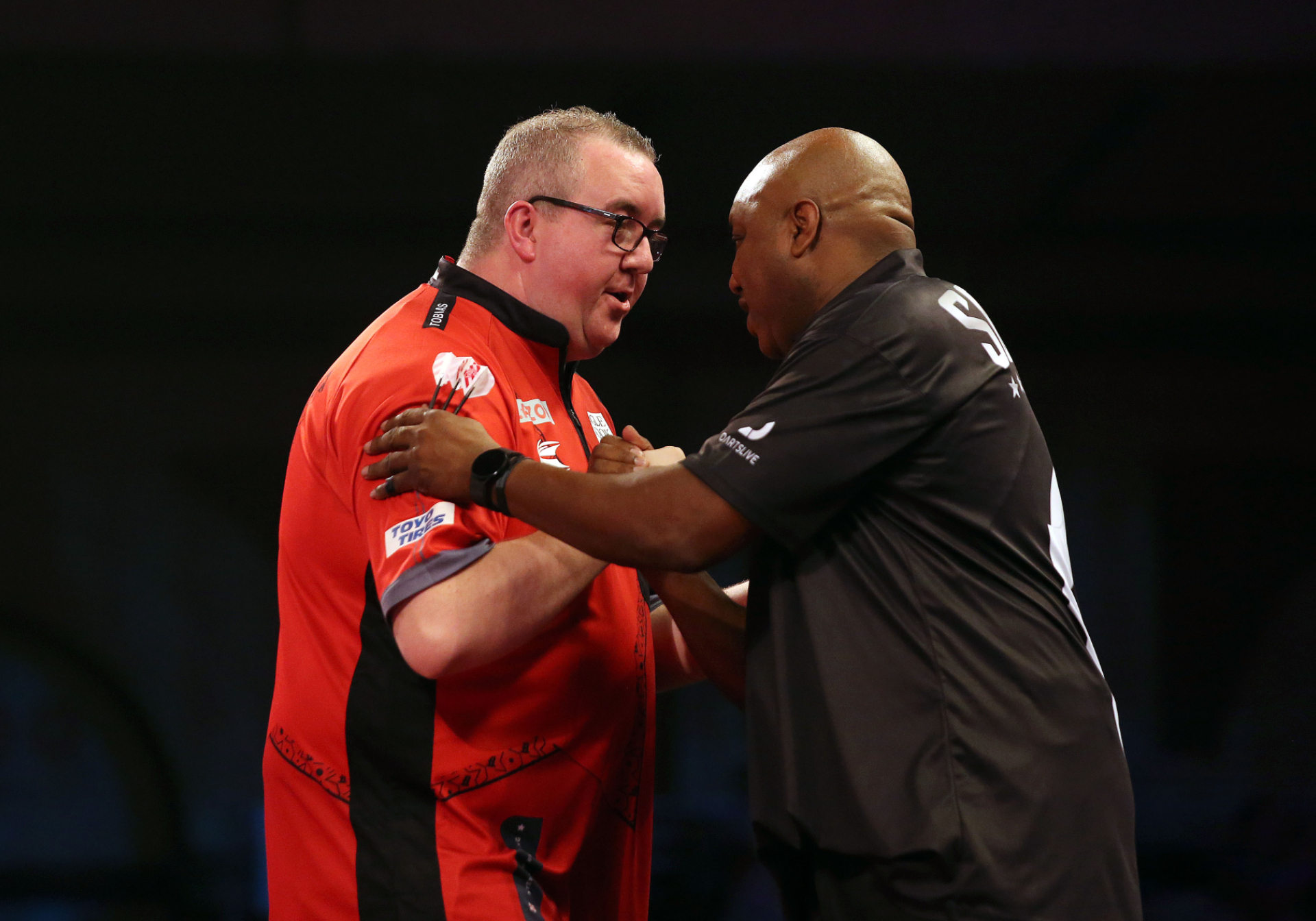 Stephen Bunting 3-1 Leonard Gates