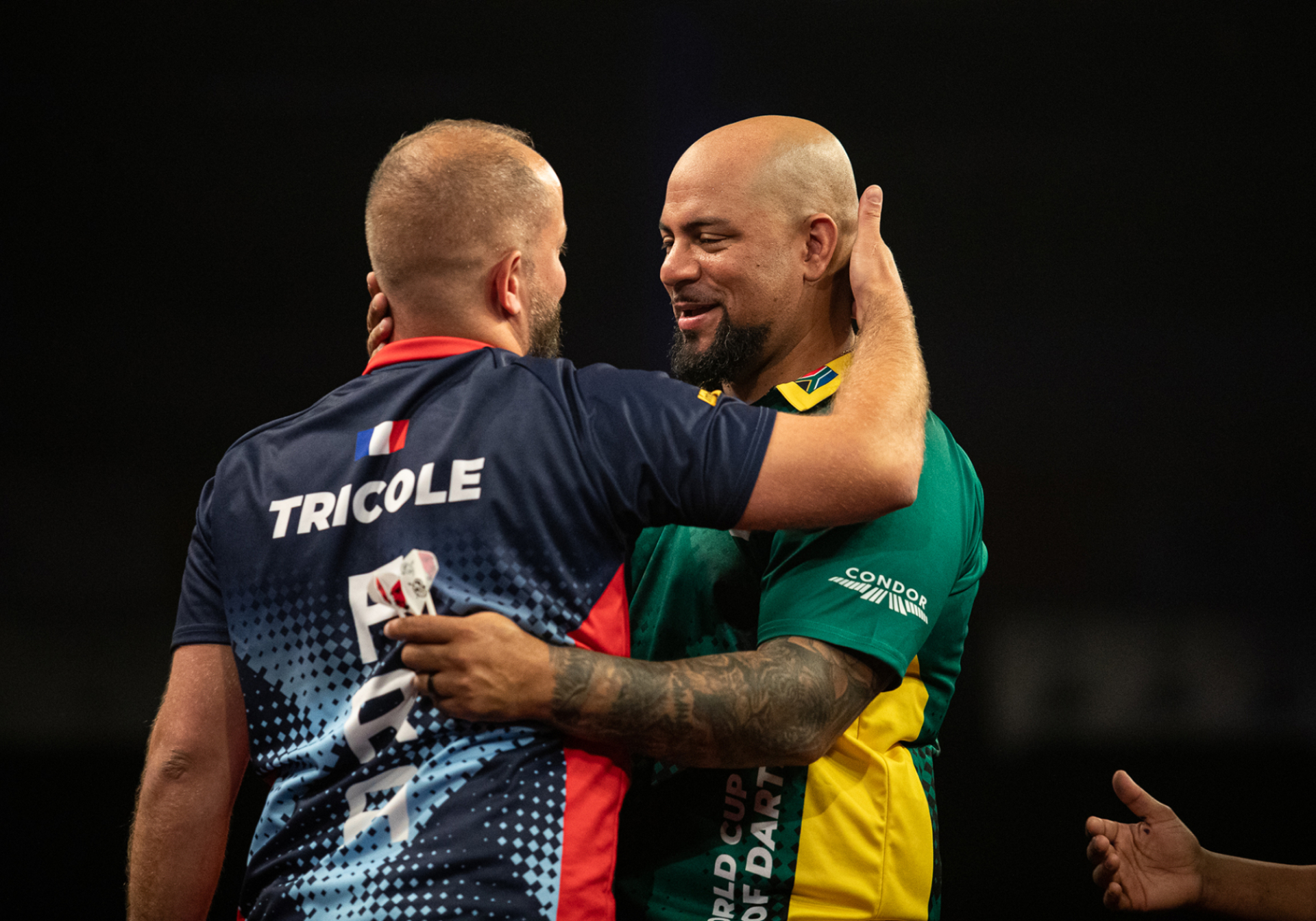 Thibault Tricole & Devon Petersen (Jonas Hunold/PDC)