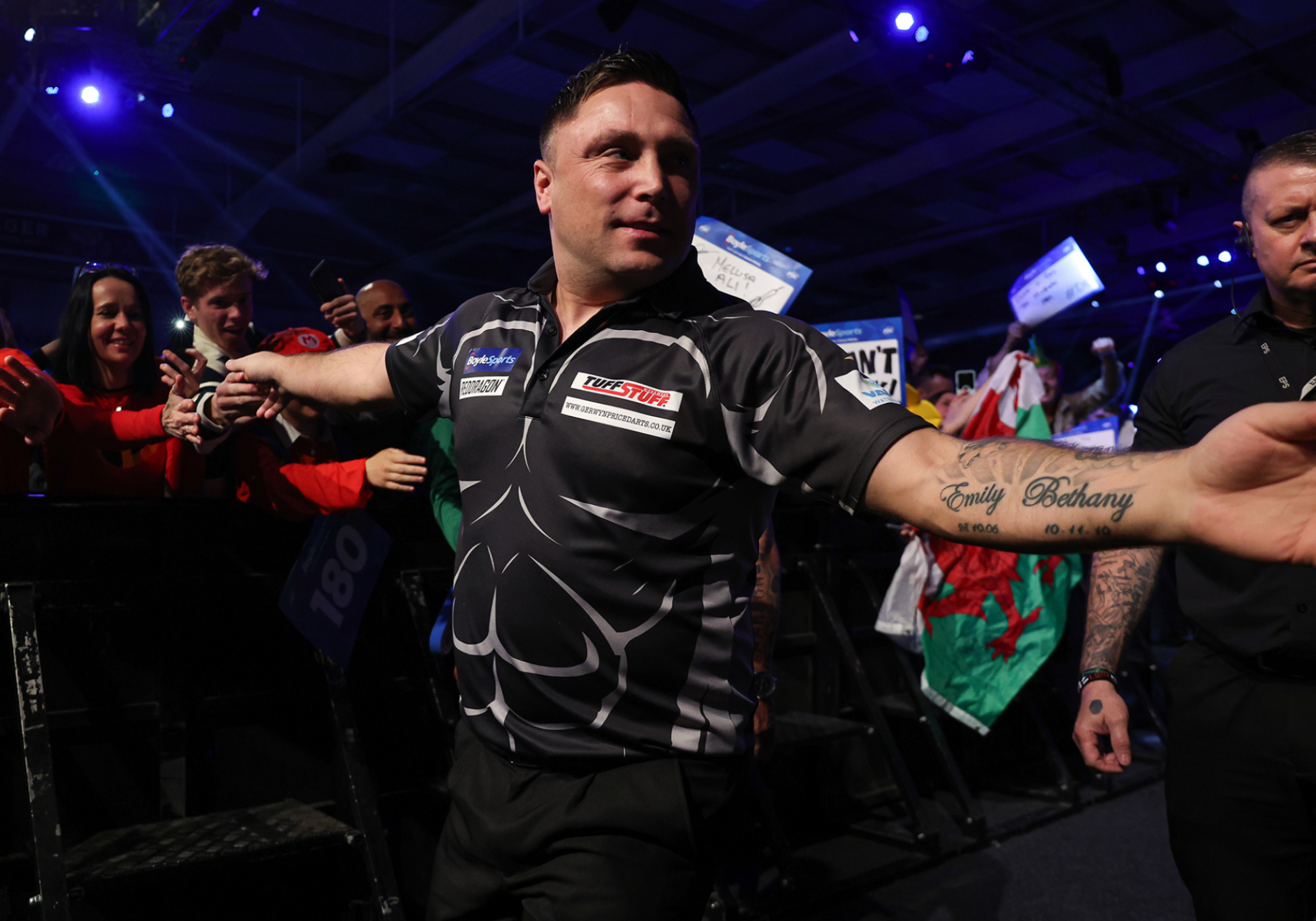 Gerwyn Price (Kieran Cleeves/PDC)