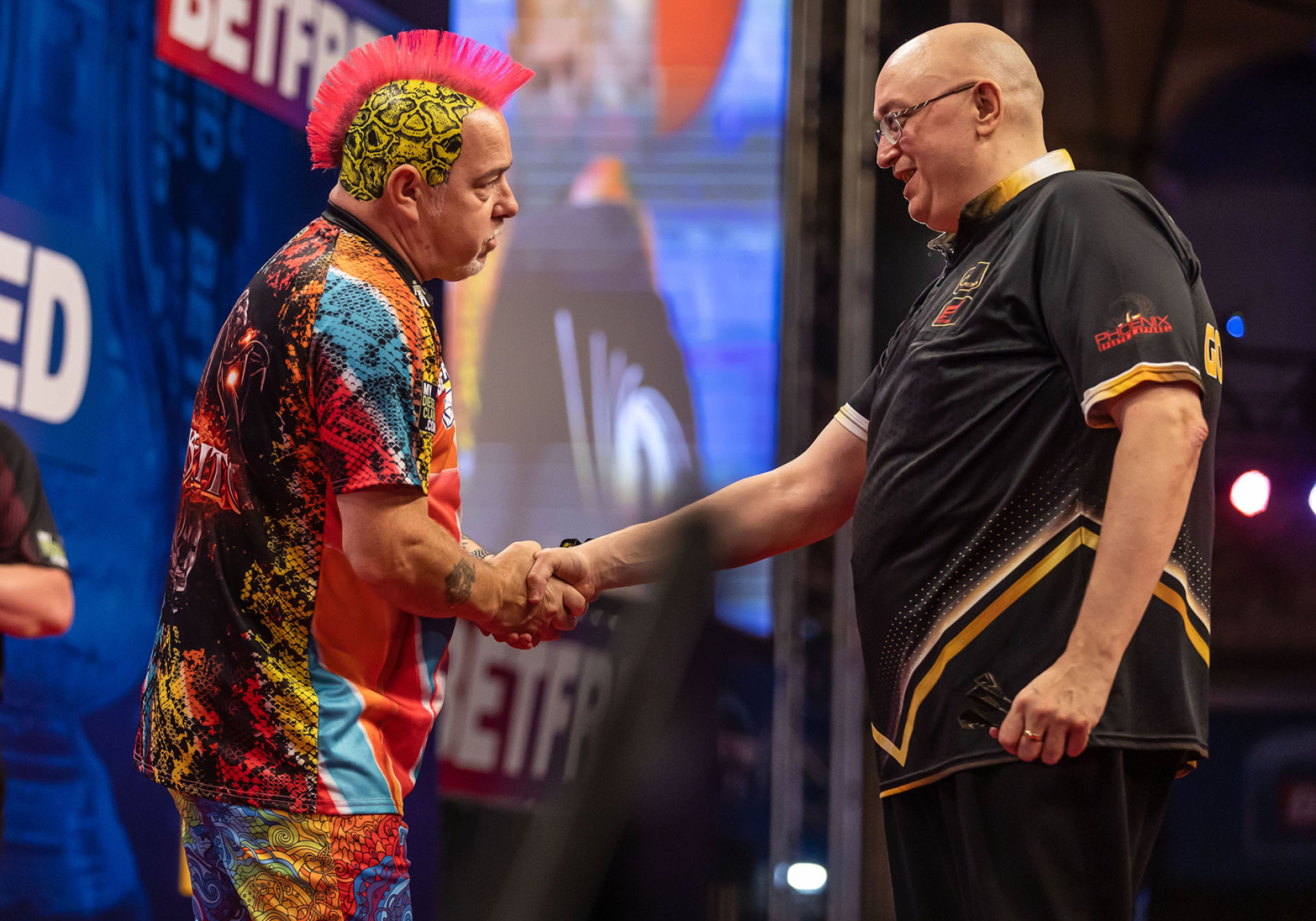 Wright & Andrew Gilding (Taylor Lanning/PDC)