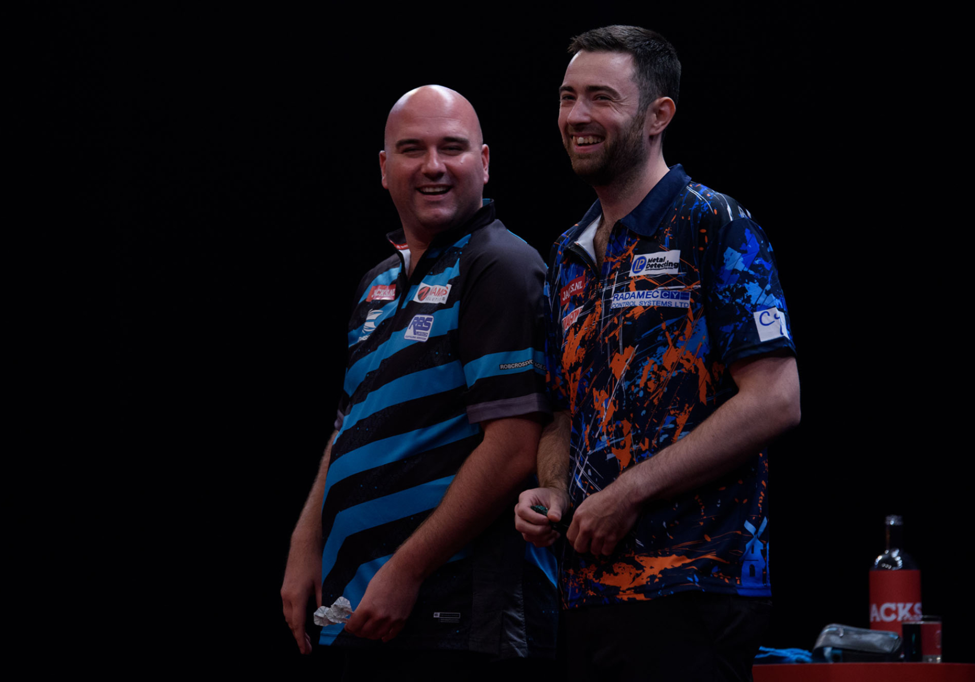 Luke Humphries & Rob Cross (Kelly Deckers/PDC)