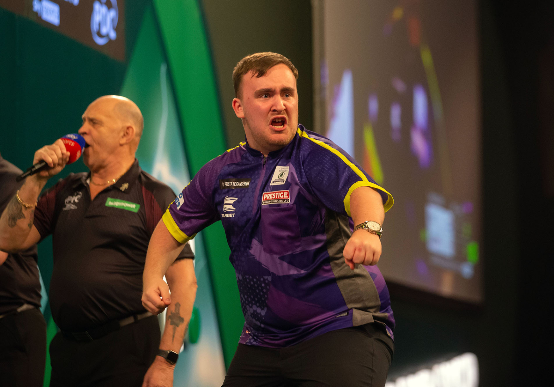 Luke Littler (Simon O'Connor/PDC)