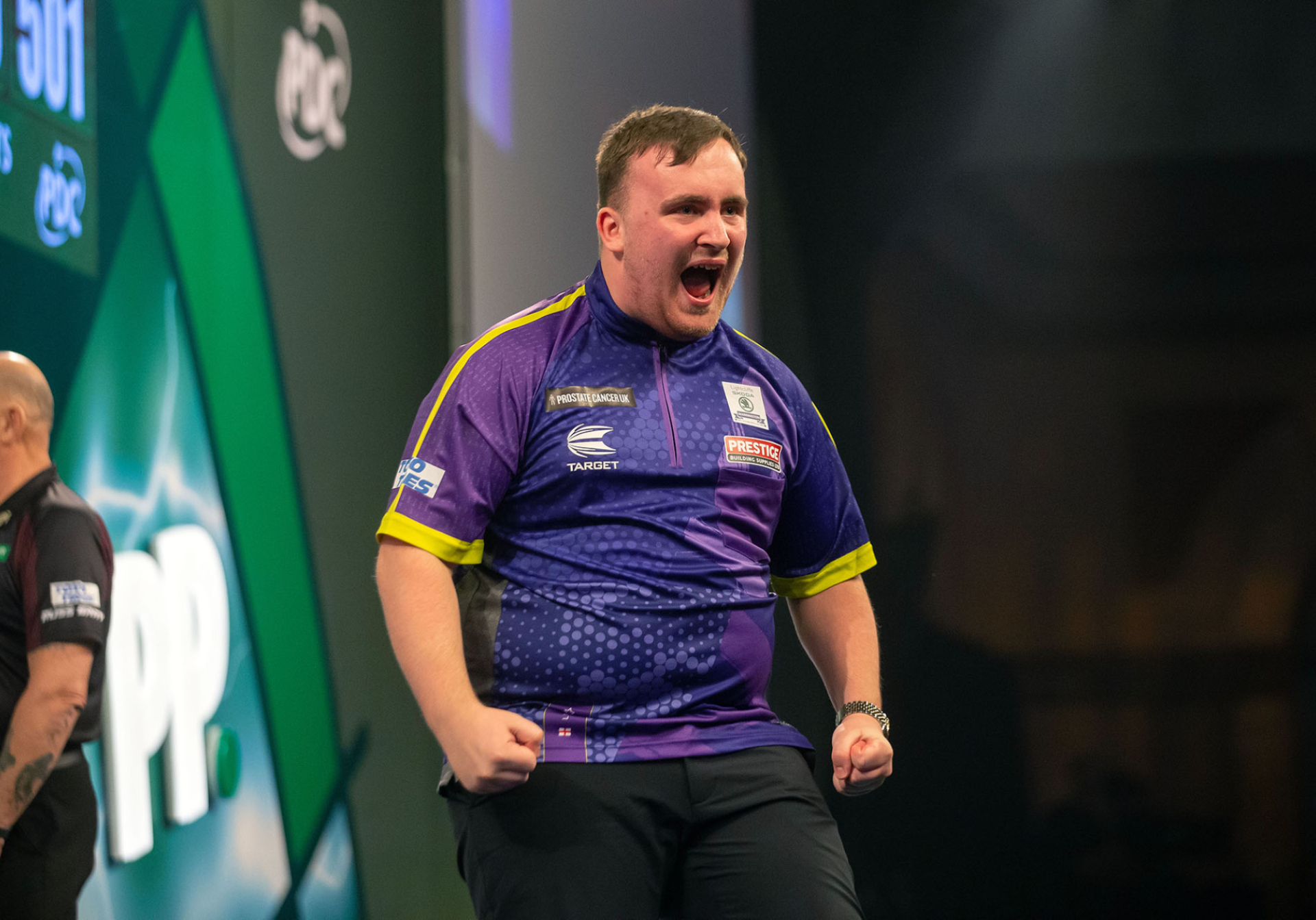 Luke Littler (Simon O'Connor/PDC)