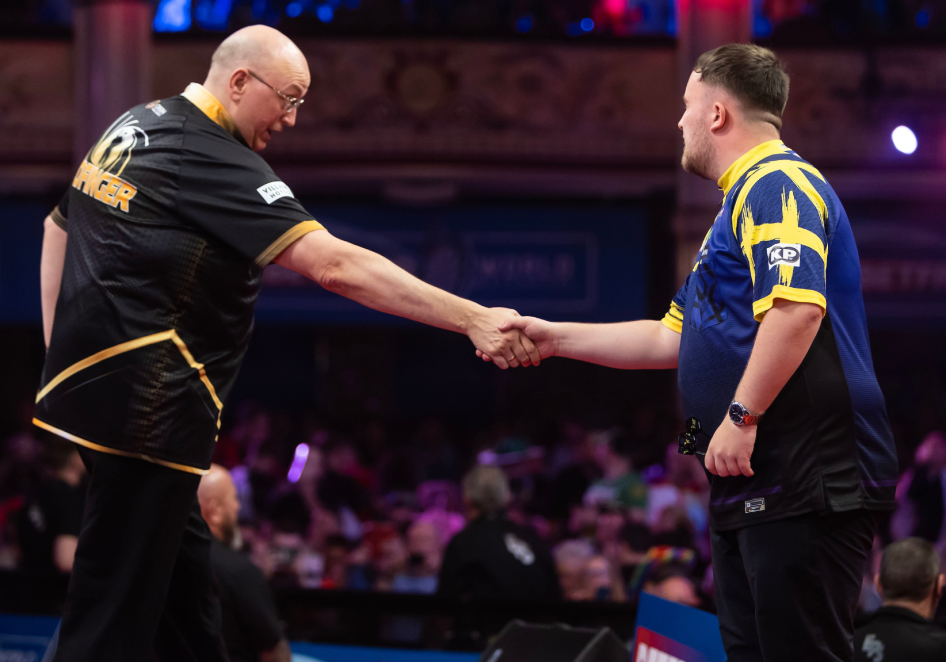 Andrew Gilding and Luke Littler