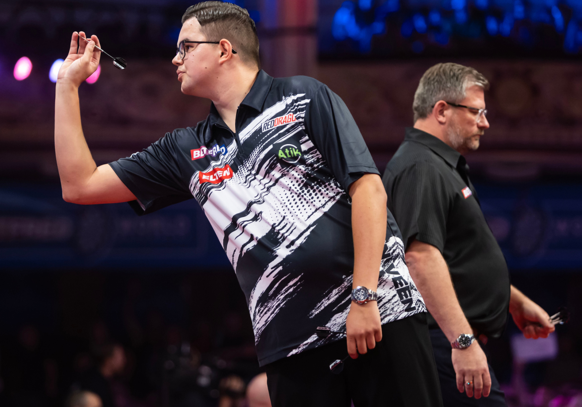 Gian van Veen and James Wade