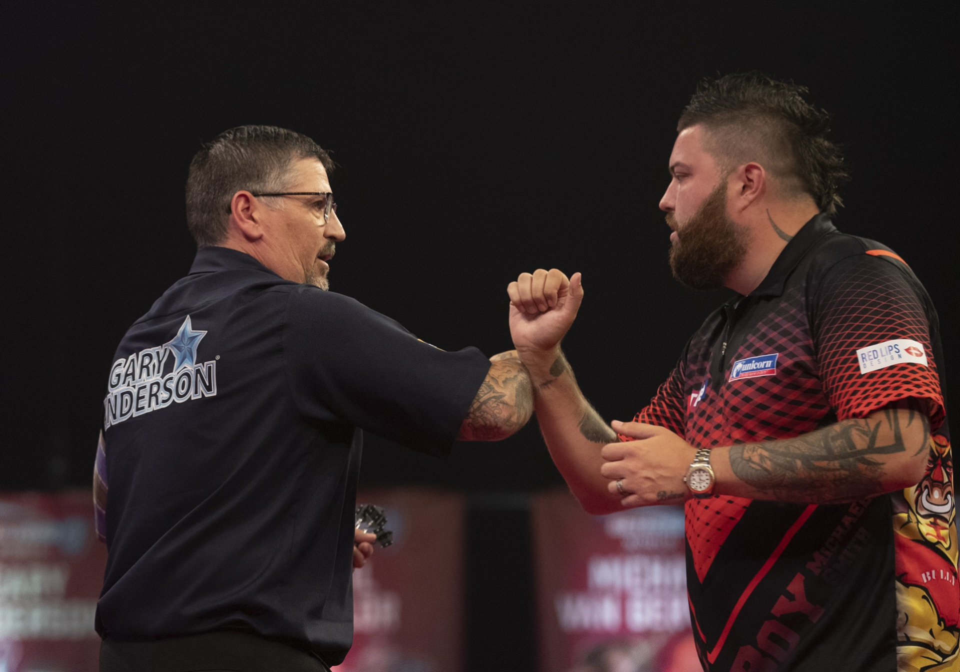 Gary Anderson & Michael Smith